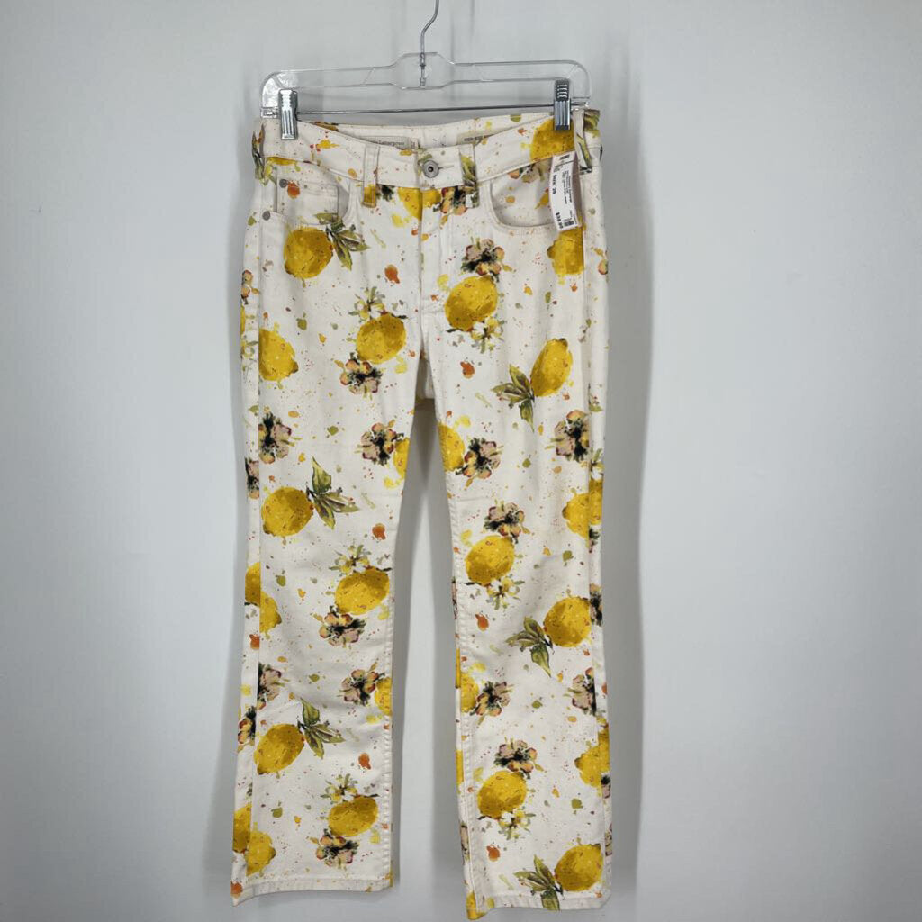 Pilcro Lemon Print Jeans