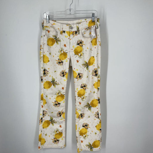 Pilcro Lemon Print Jeans