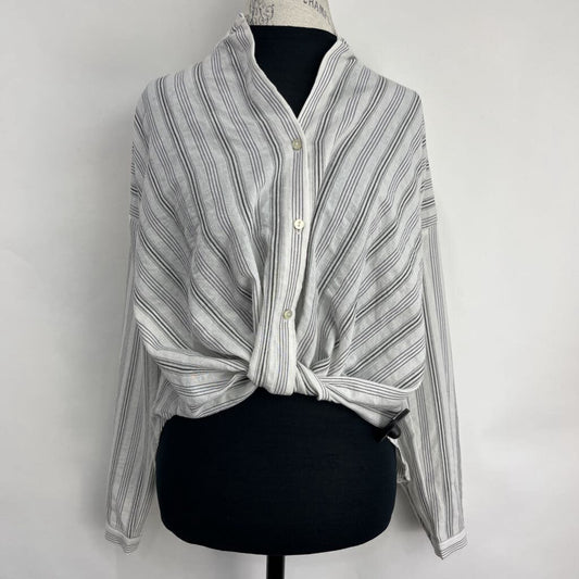 Arienti L/s Stripe Shirt
