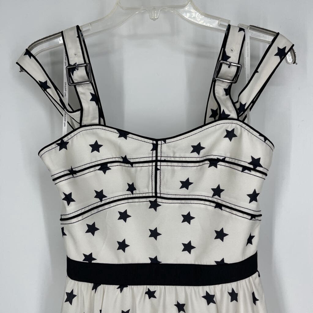 Self-Portrait Star Print Dress