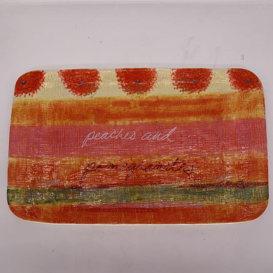 Peaches and Pomegranates Platter