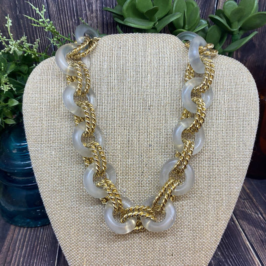 Kenneth Jay Lane Links Necklace