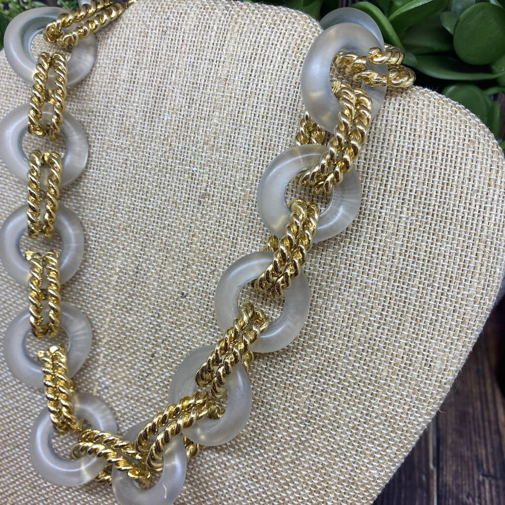 Kenneth Jay Lane Links Necklace