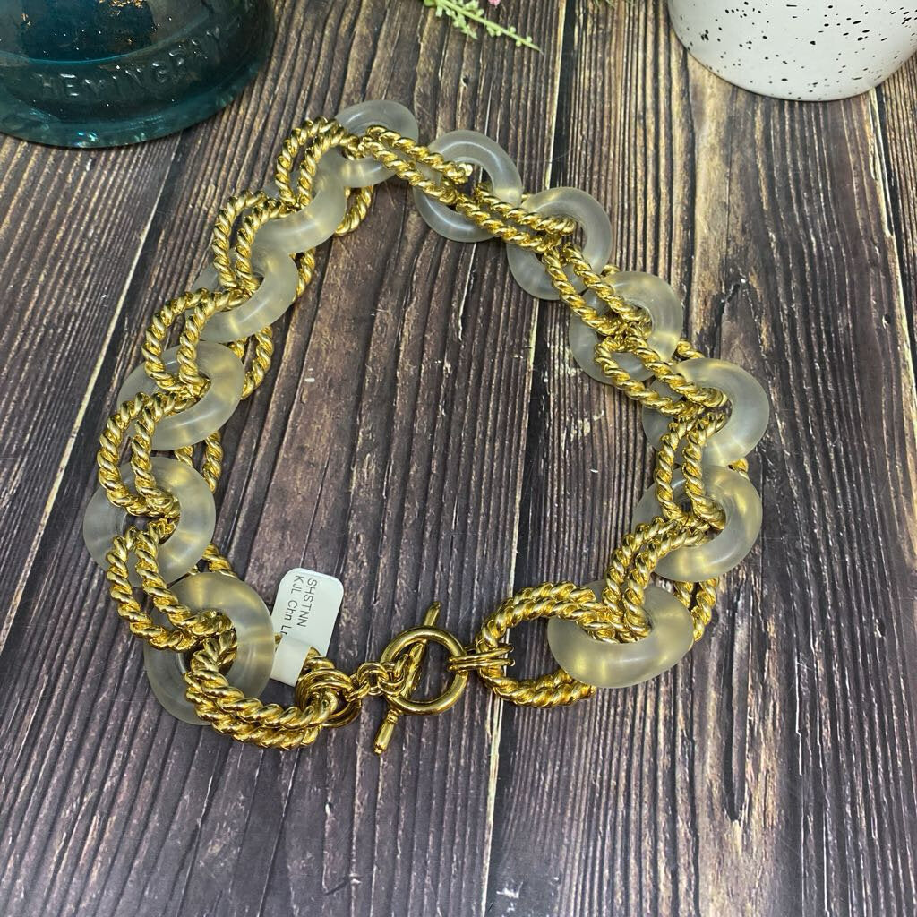 Kenneth Jay Lane Links Necklace