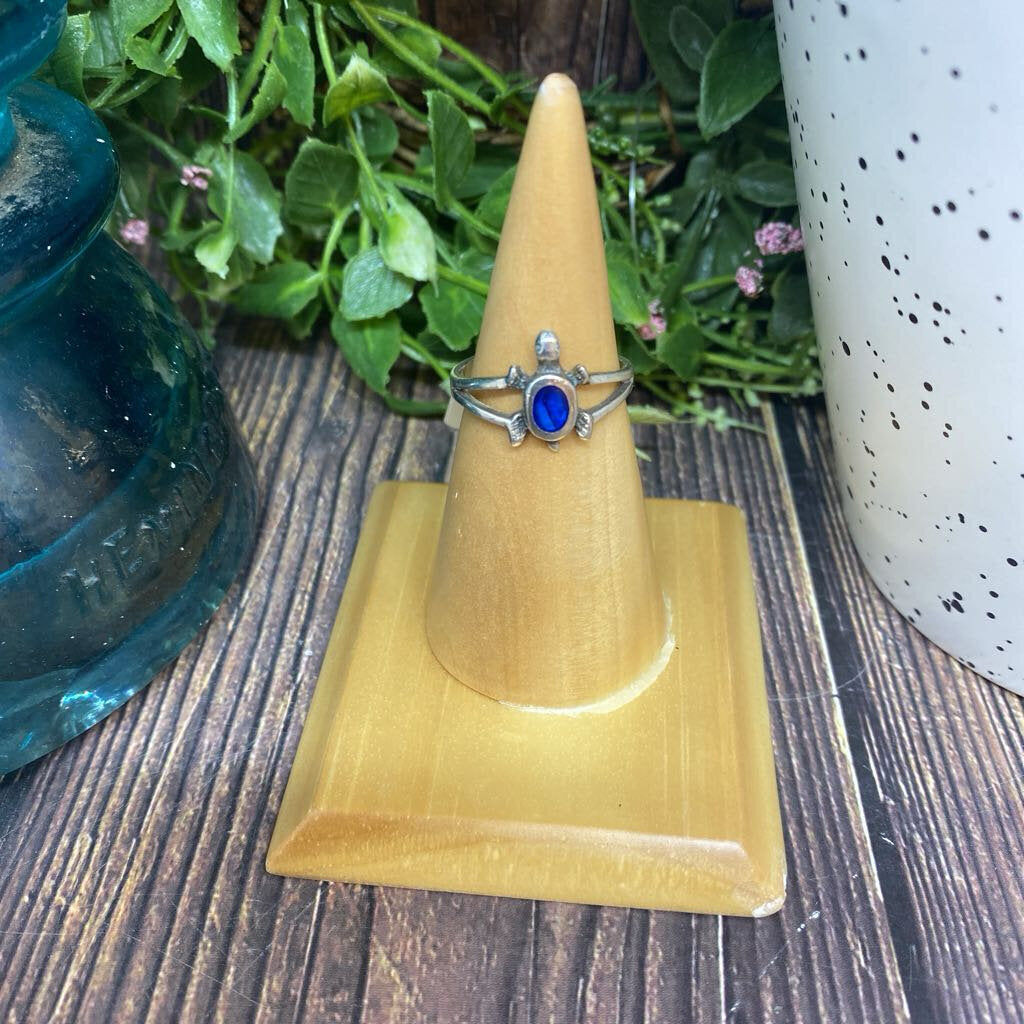 Sterling Turtle Ring