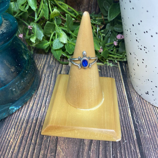 Sterling Turtle Ring