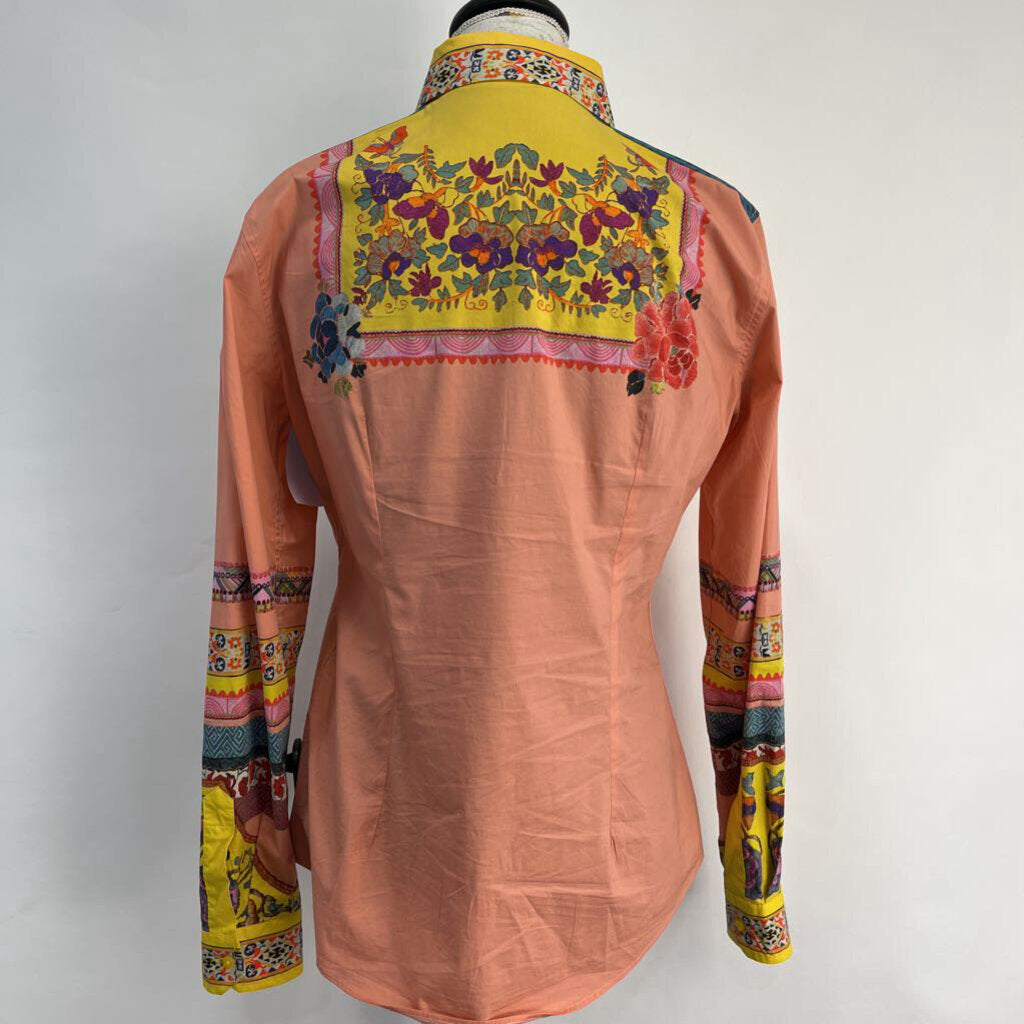 Etro L/s Multi Print Shirt