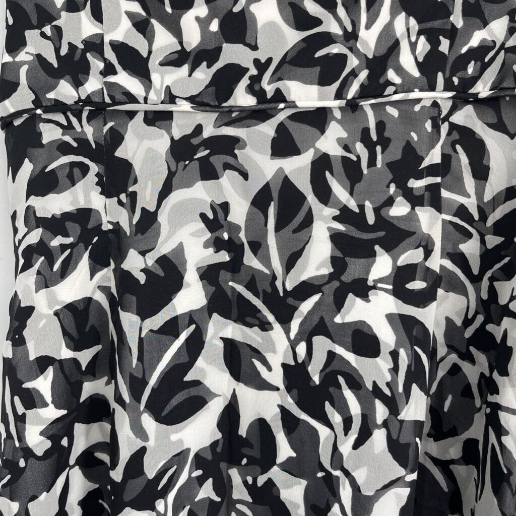 WHBM Strapless Floral Dress