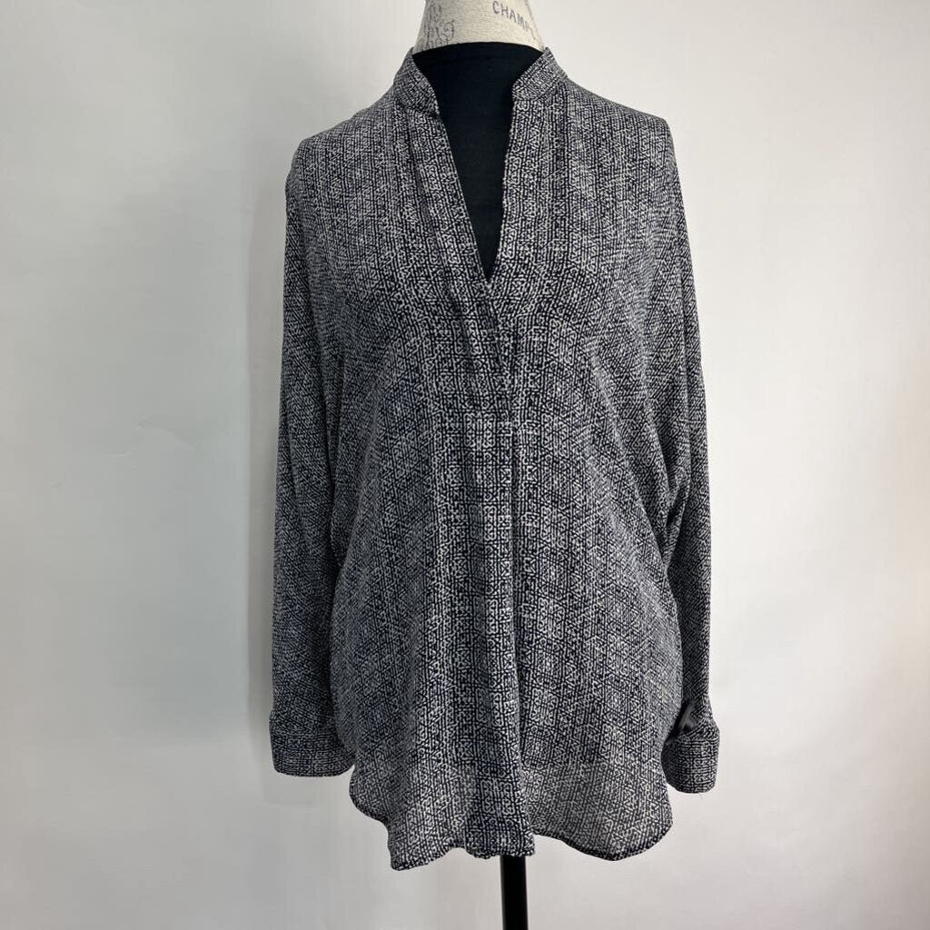 Vince L/s Silk Blouse