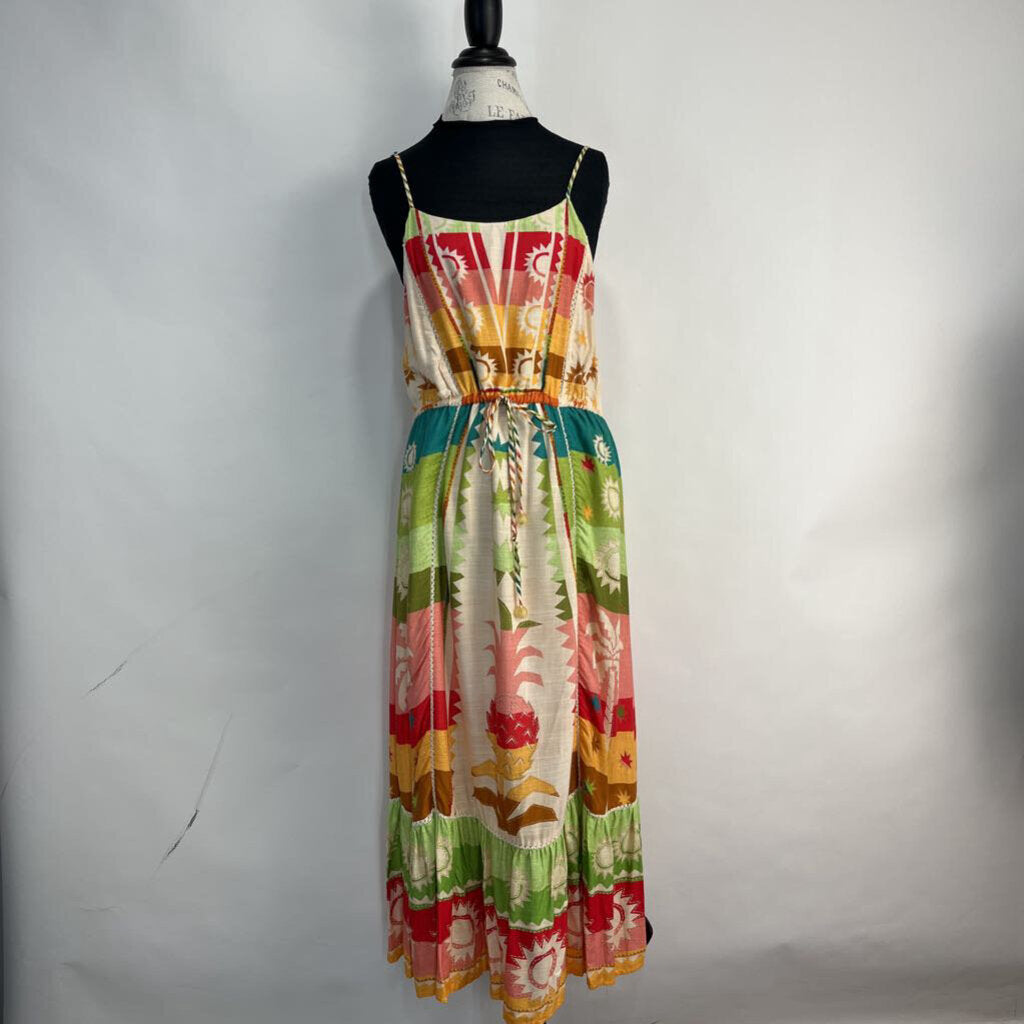 Farm Slvls Print Maxi Dress