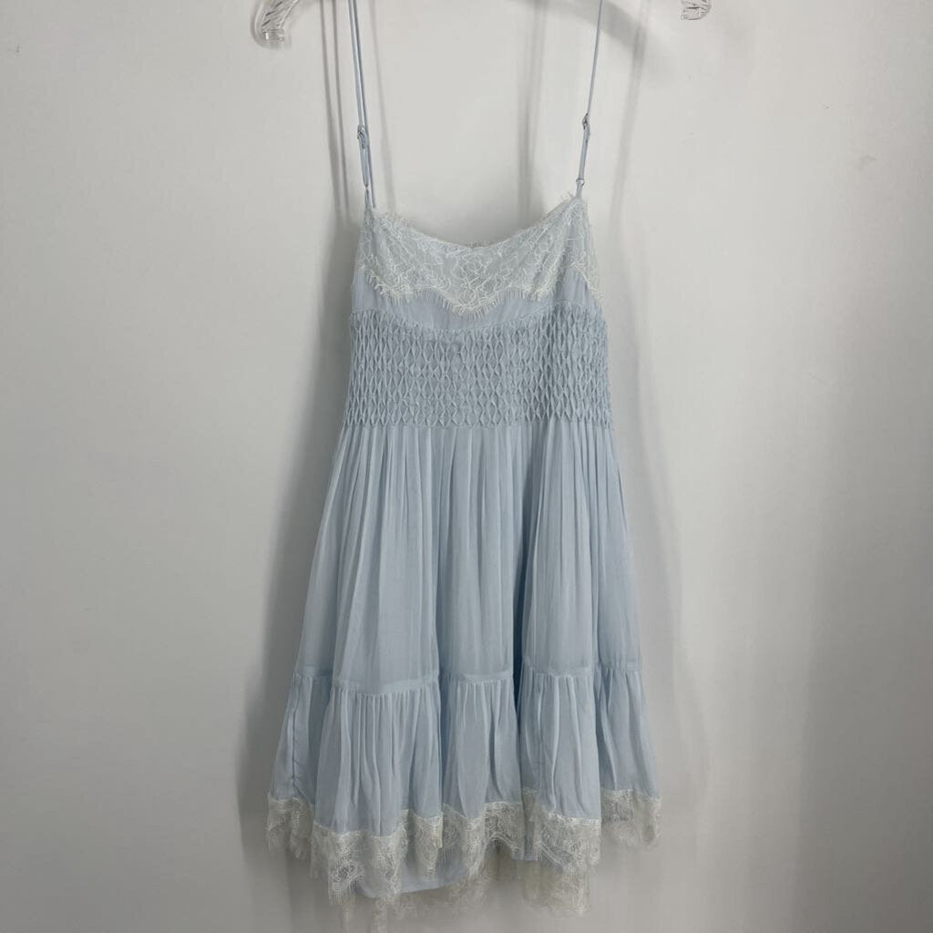 Maeve Slvls Lace Trim Dress