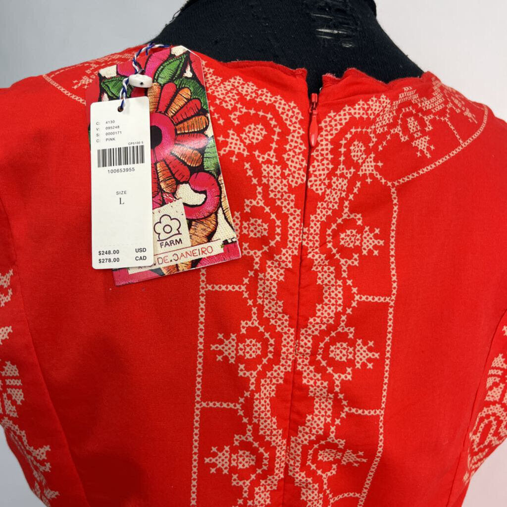 Farm Open Waist Maxi Dress