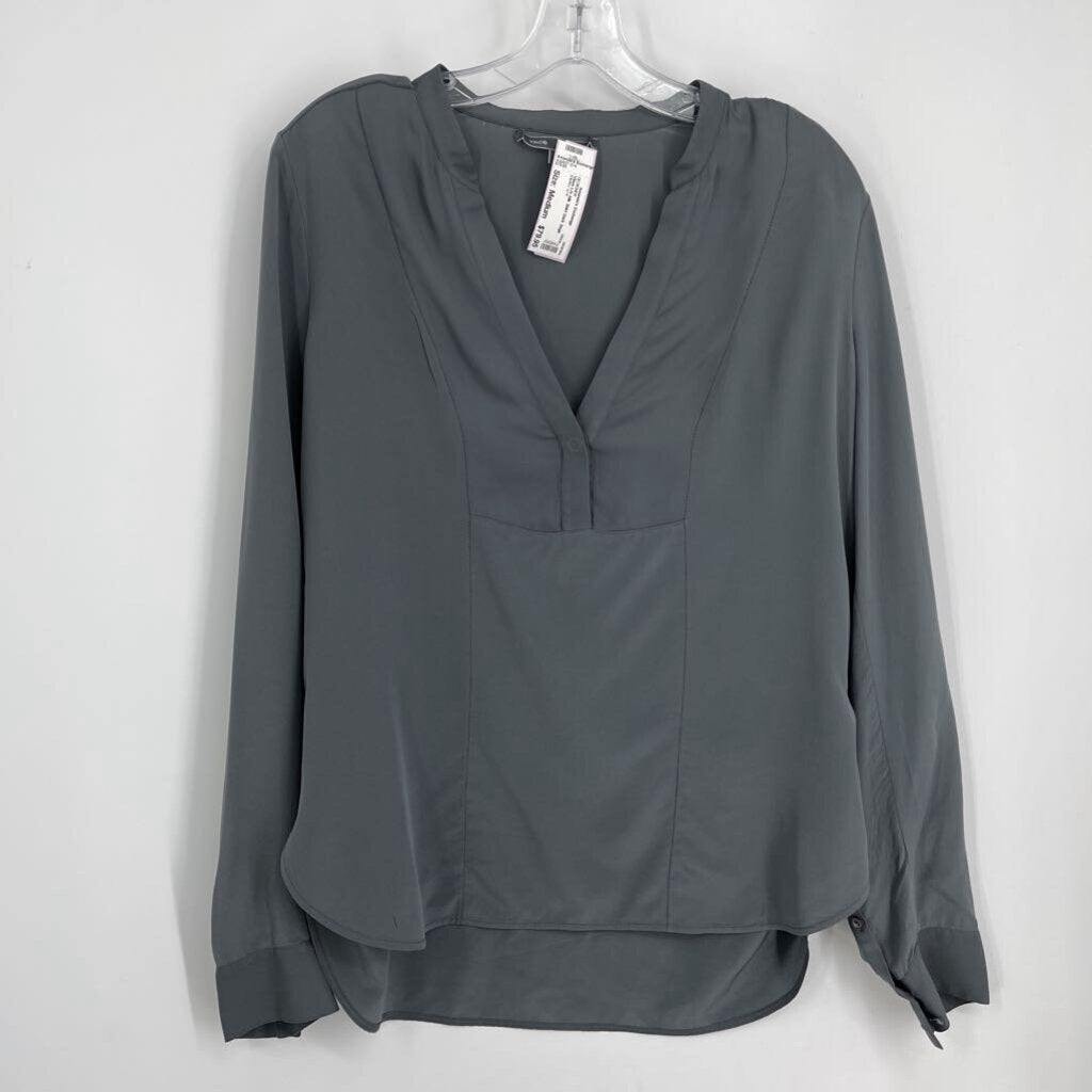 Vince L/s Silk Shirt