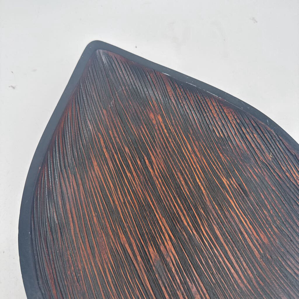 Wooden Leaf Tray