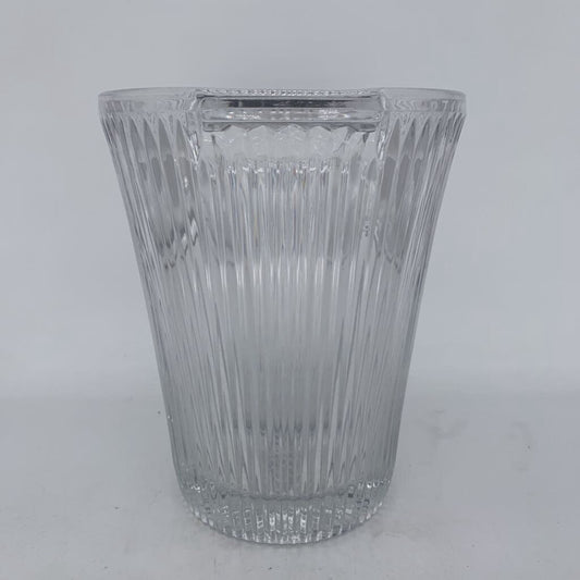 Ridged Crystal Champagne Bucket