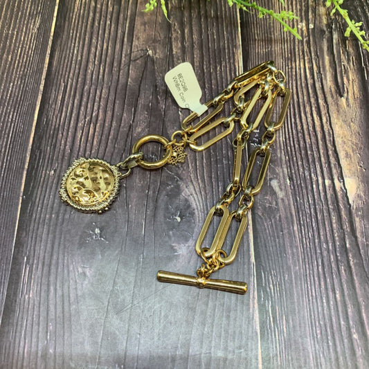 White House Black Market Mixed Coin Bracelet