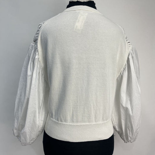 All Saints crochet knit Sweater