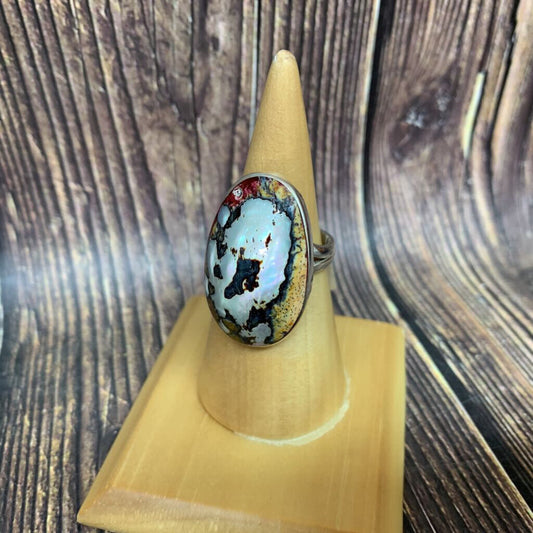 Abalone Shell Ring