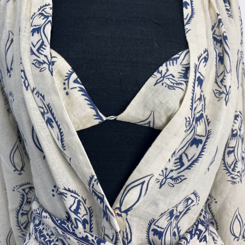 Johanna Ortiz 3pc Linen Swimcover