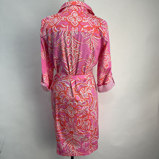 Patty Kim Floral Shirt Dress