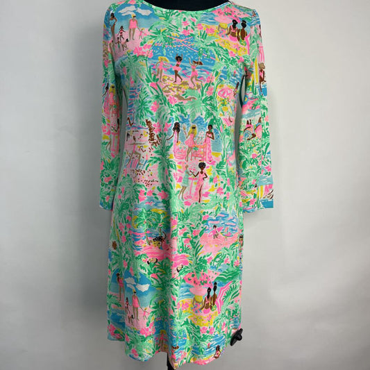 Lilly Pulitzer 3/4 Slv Print Dress