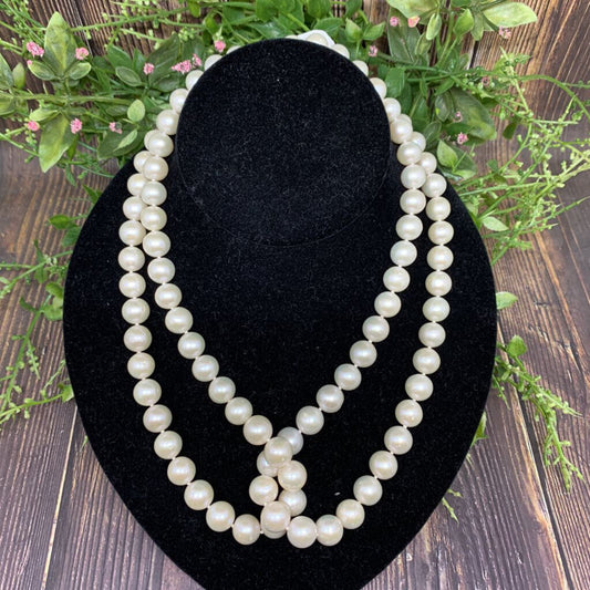 Pearl Double Strand Necklace