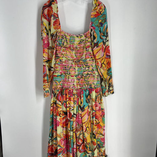 Hemant & Nandia L/s Floral Dress