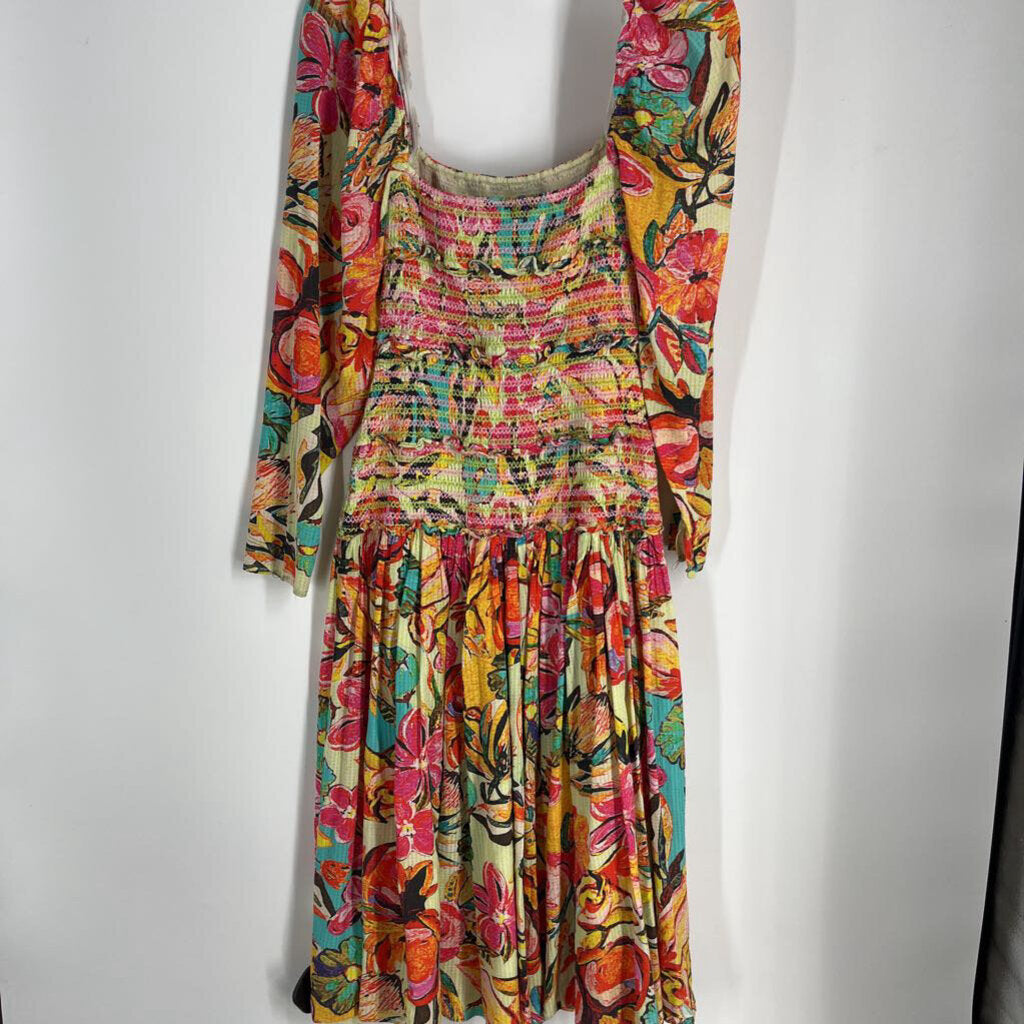 Hemant & Nandia L/s Floral Dress