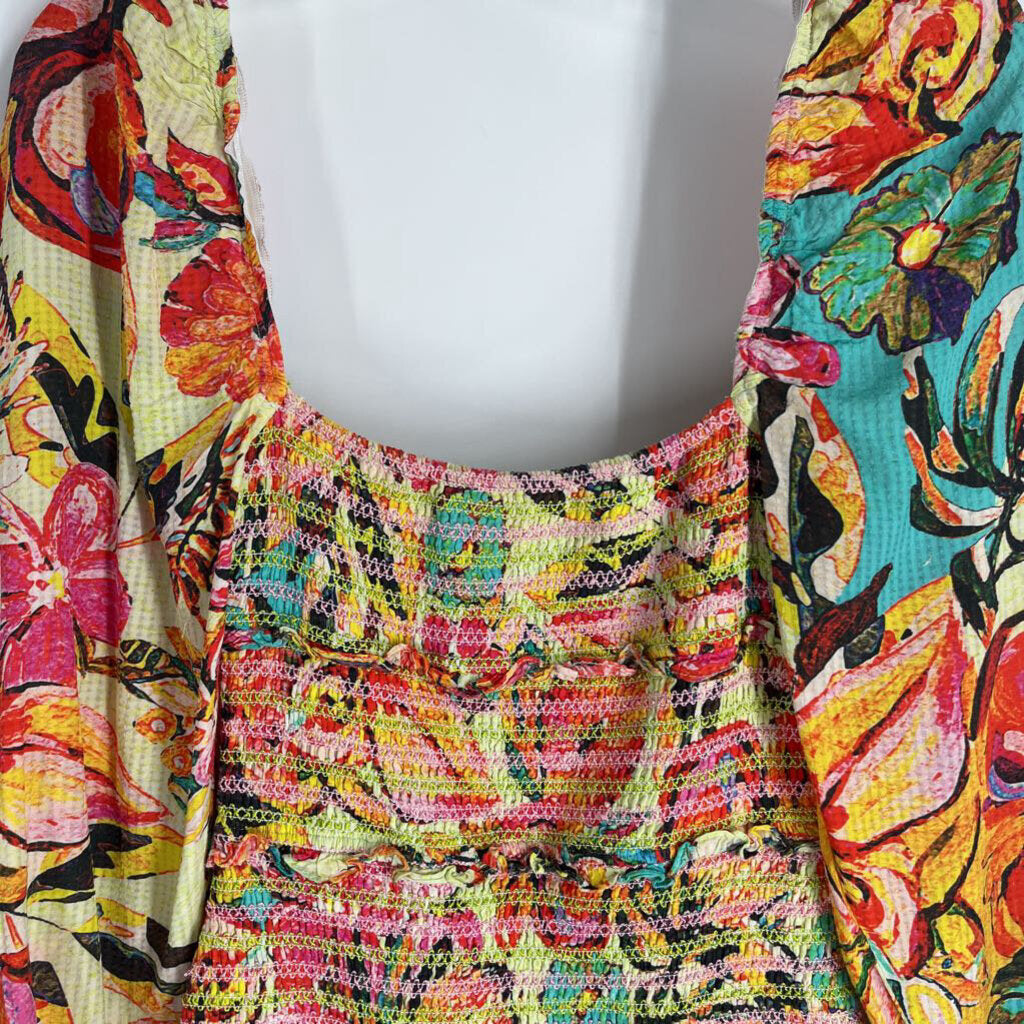 Hemant & Nandia L/s Floral Dress