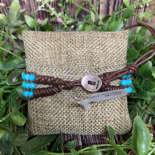 Chan Luu Three Row Bracelet