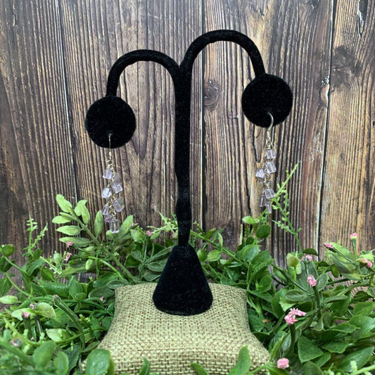 Sterling Bead Cluster Earrings