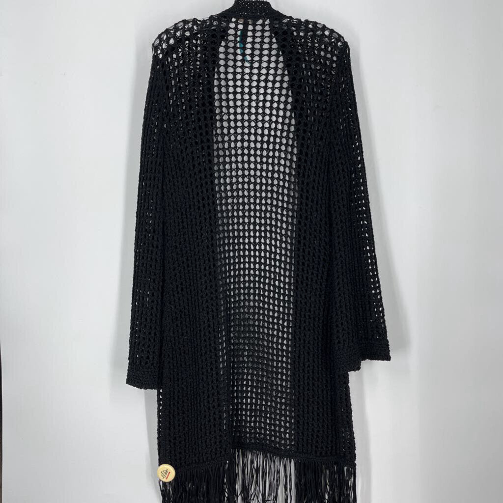 BCBG Open Weave Cardigan