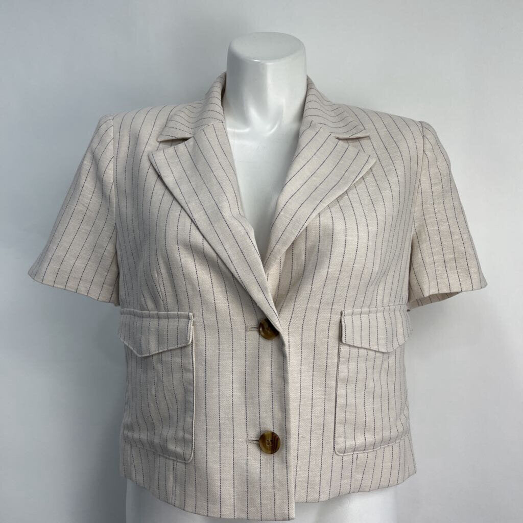 BR S/s PinStripe Blazer