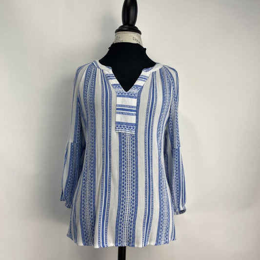 Brina & Em L/s Stripe Shirt