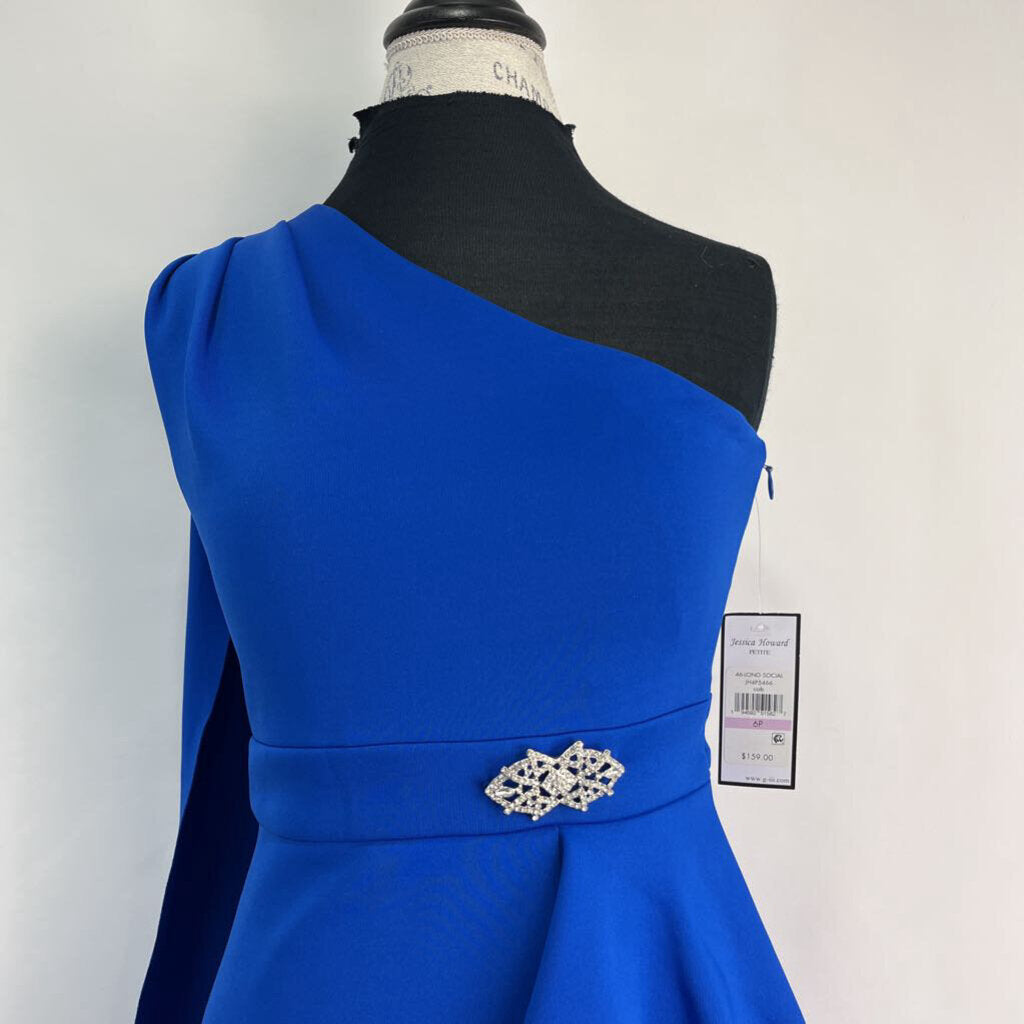 Jessica Howard One Shoulder Dress