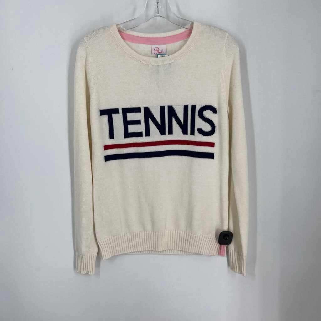 Pink Pineapple Tennis Sweater