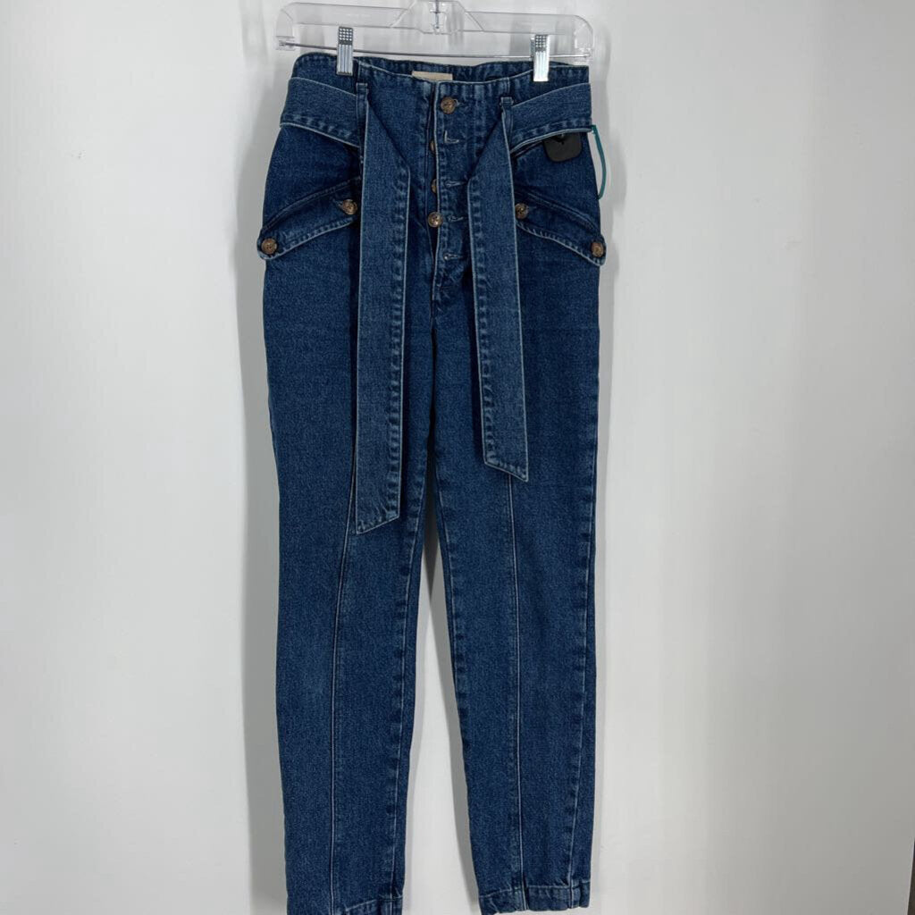 Sezane Jeans w/Belt