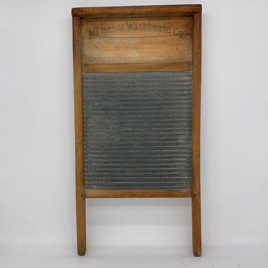 Wood & Metal Washboard