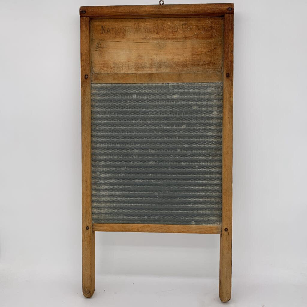 Wood & Metal Washboard