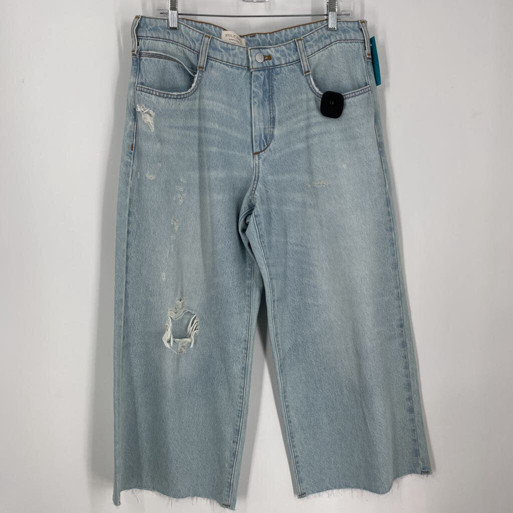 Pilcro Wide Leg Jeans