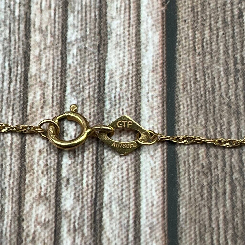 18k YG Chain Necklace