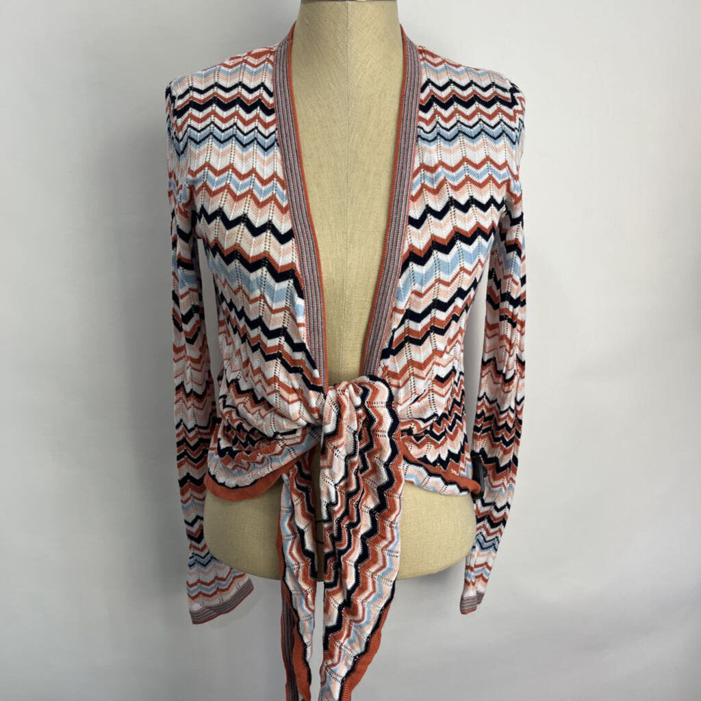Lascana L/s Stripe Tie Cardigan