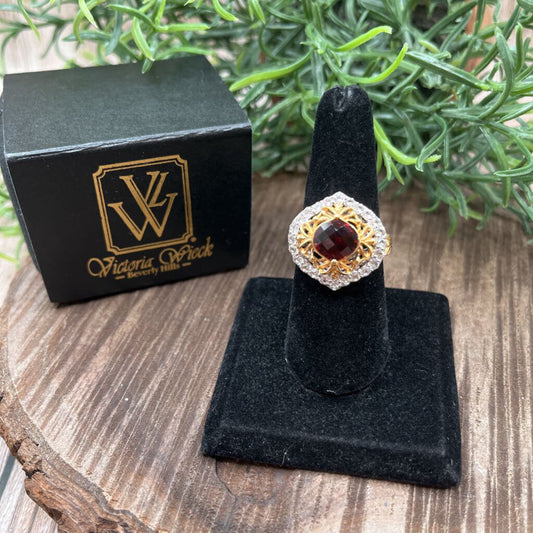 Victoria Wiek Sterling & Gem Ring