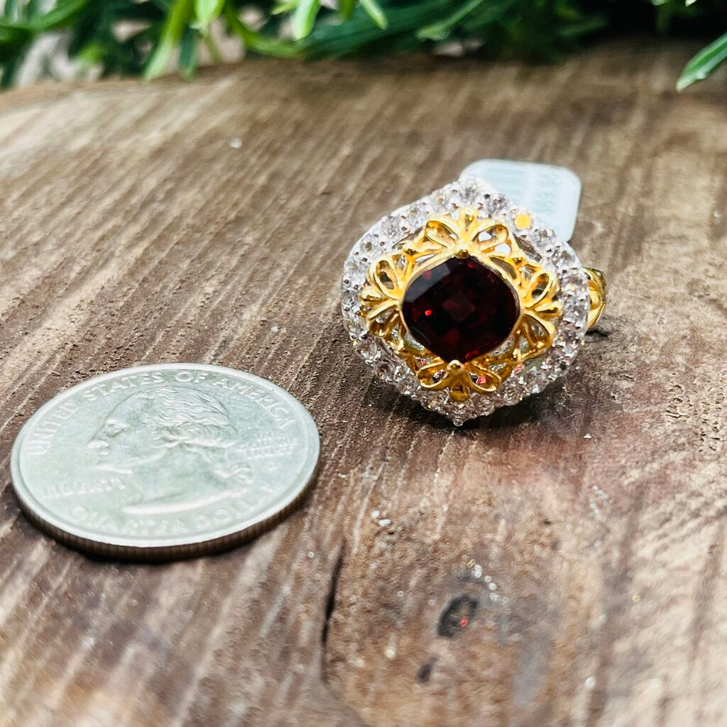 Victoria Wiek Sterling & Gem Ring