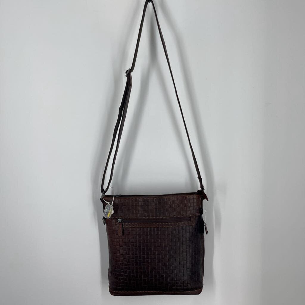 Jack Georges Woven Crossbody