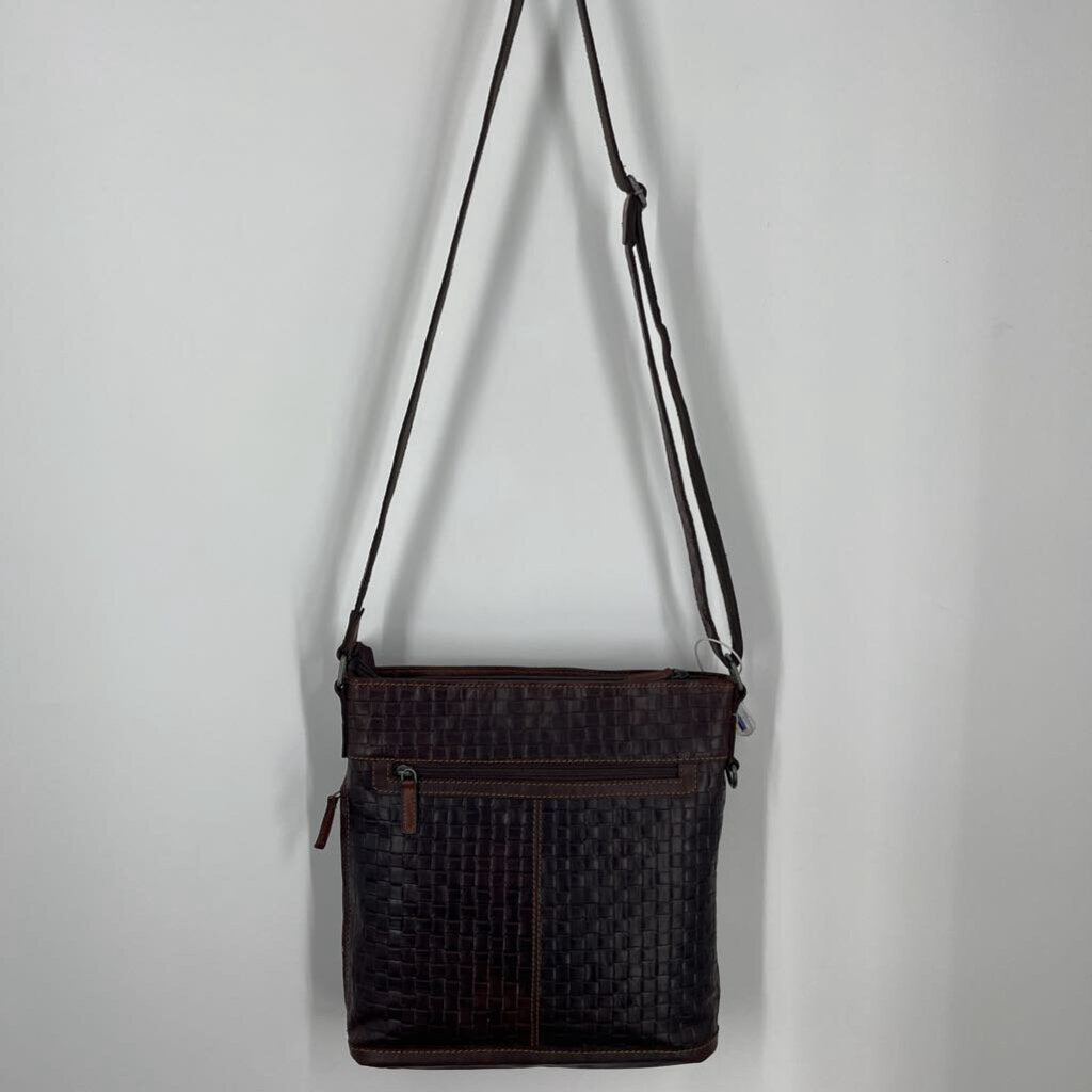 Jack Georges Woven Crossbody