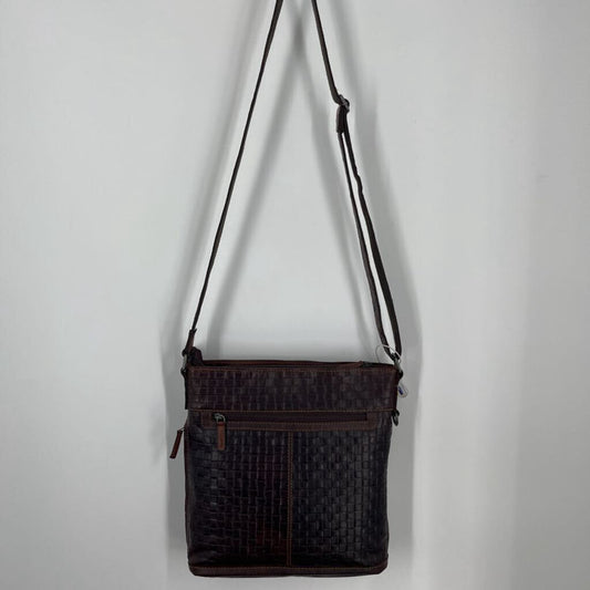 Jack Georges Woven Crossbody