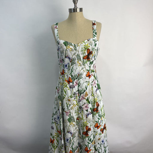 Avec Les Filles Slvls Floral Dress