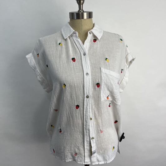 Rails S/s Embroidered Shirt