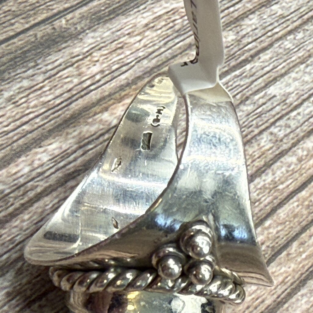 Larimar Stone Sterling Ring